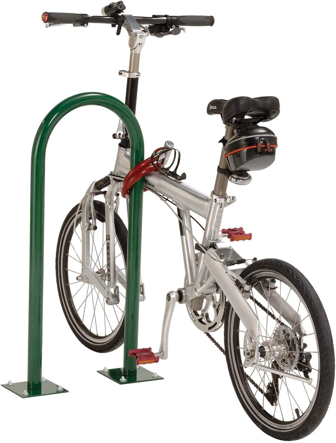 Green Flange Mount 2-Bike Capacity Bike Rack E1257