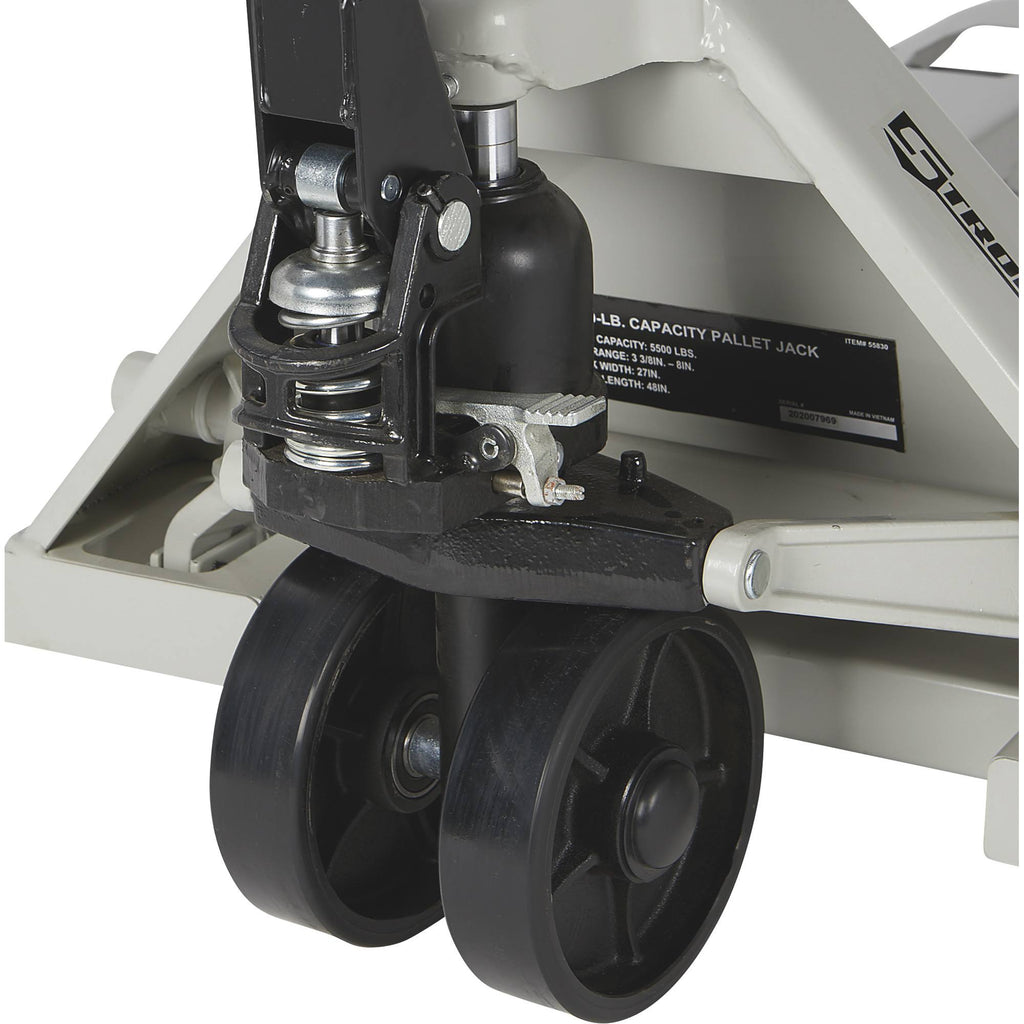 Pallet Jack 5500-Lb Capacity 61inch L x 27inch W Z35793