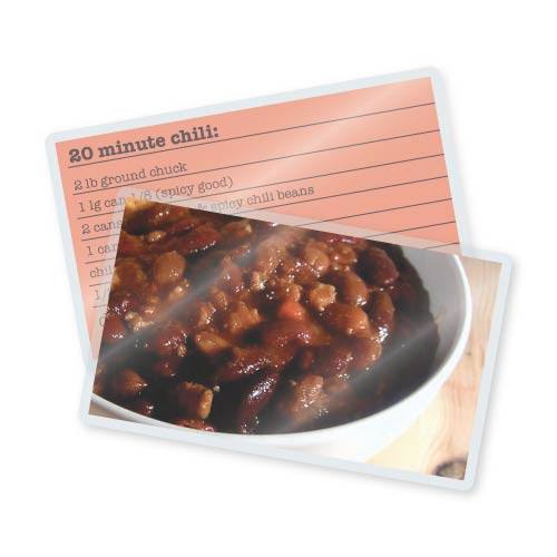 5 Mil Small Index Card Laminating Pouches 100/Bx B520