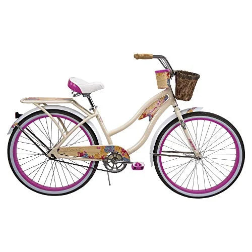 Cream Vanilla 26 In. Beach Cruiser Bike B428