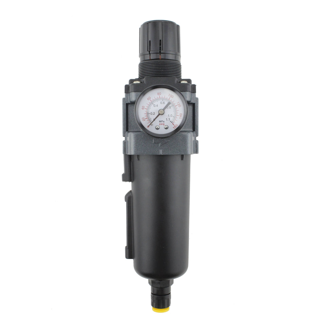 1/4in NPT Metal FRL Air Filter Regulator I800521