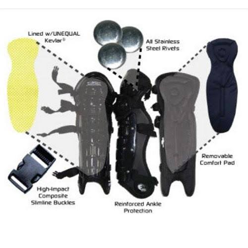 Umpire Leg Guards Small 14.5x22 Y23262