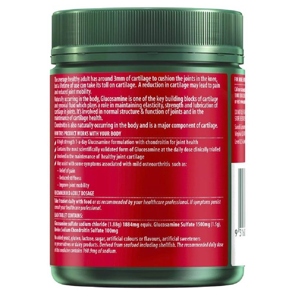 Glucosamine Sulfate 1500 with Chondroitin 160 Tablets Z78160