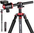 Aluminum Tripod with 360-Degree Ball Head and Rotatable Center Column, 75-Inch T265466