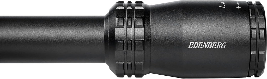 1.5-5X20mm 1-inch Tube Rifle Scope with Green and Red Illumination Reticle A57053