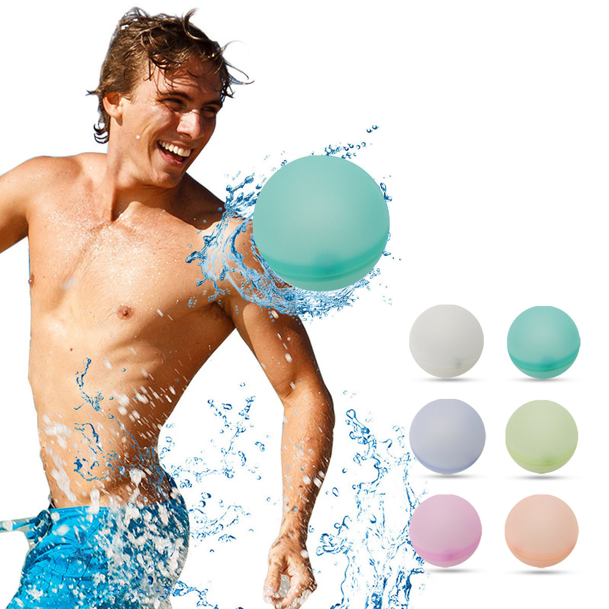 Reusable Water Balloons for Kids W8696