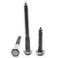 5/16x22-9 x 5 1/2x22 Hex Lag Screw Low Carbon Steel Plain Finish K7628