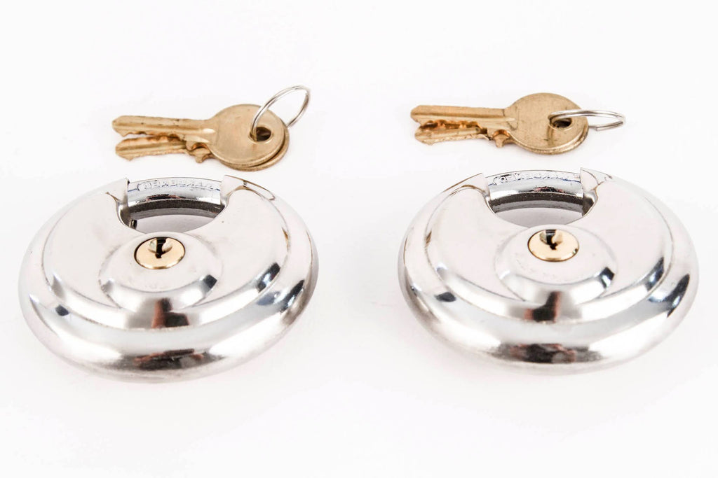 10 Armor Disc Padlock Trailer Locks Stainless Keyed Same T267