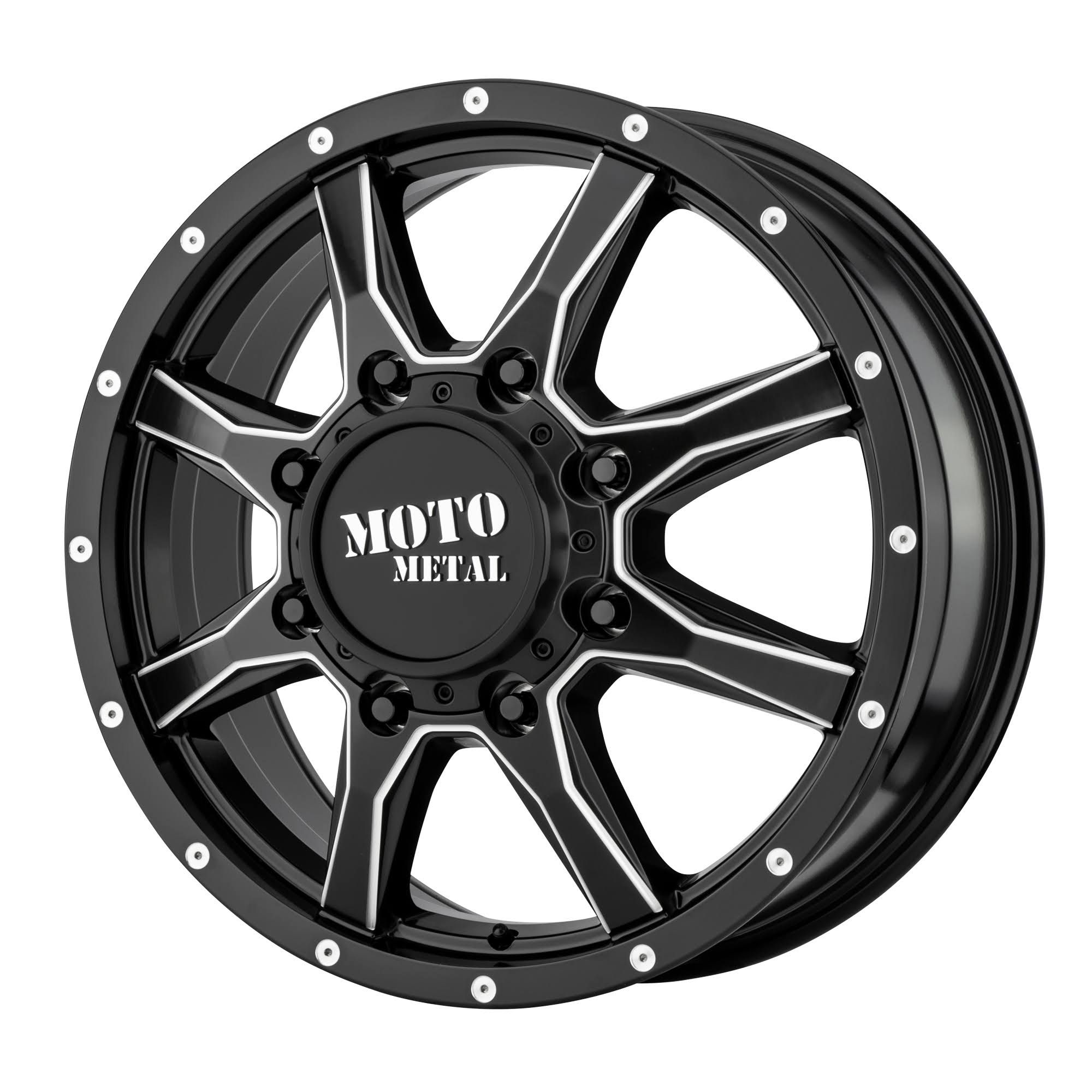 Satin Black Milled 20x8.25 Wheel C32365