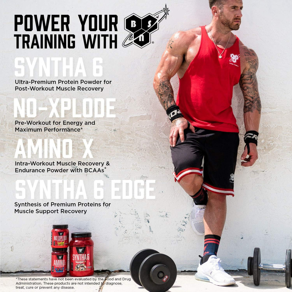 60 Servings Fruit Punch Pre Workout Supplement with Creatine and Beta-Alanine E6592