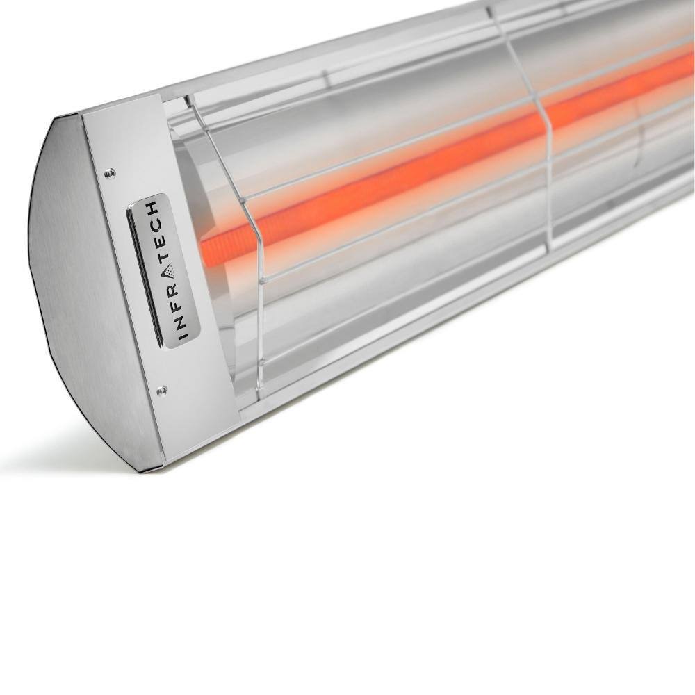 2000W Single Element Electric Infrared Patio Heater - 240V - Stainless Steel G821011