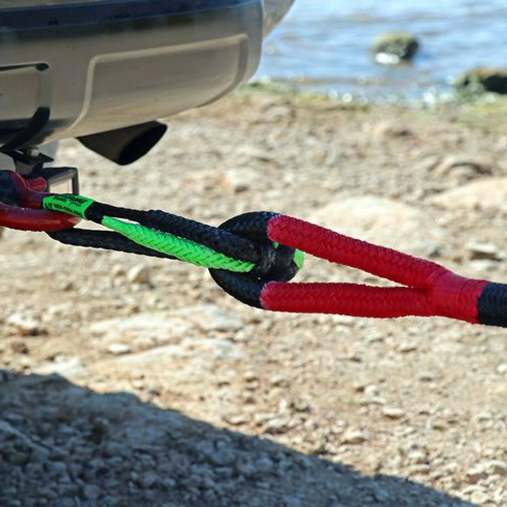 Red and Black Synthetic Soft Shackle with Uhmpe Plasma M32292