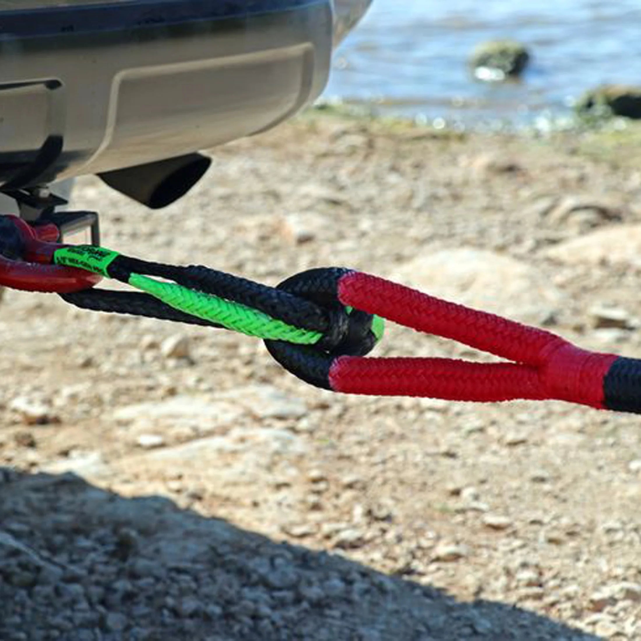 Red and Black Synthetic Soft Shackle with Uhmpe Plasma M32292