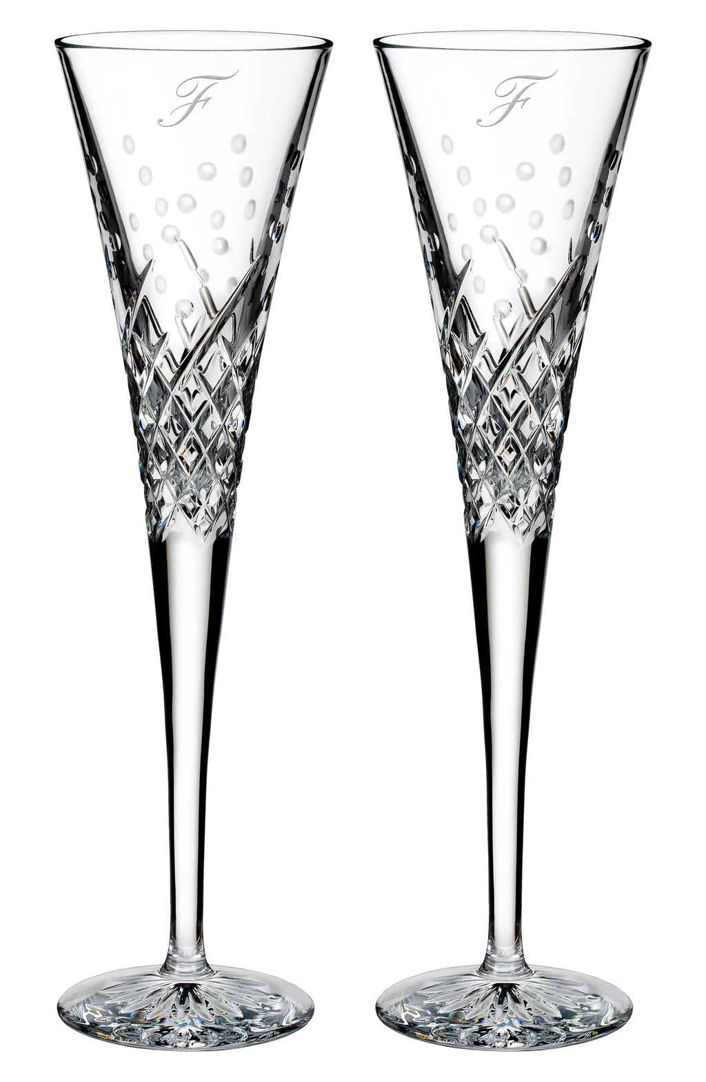 Set of 2 Toasting Flutes F658