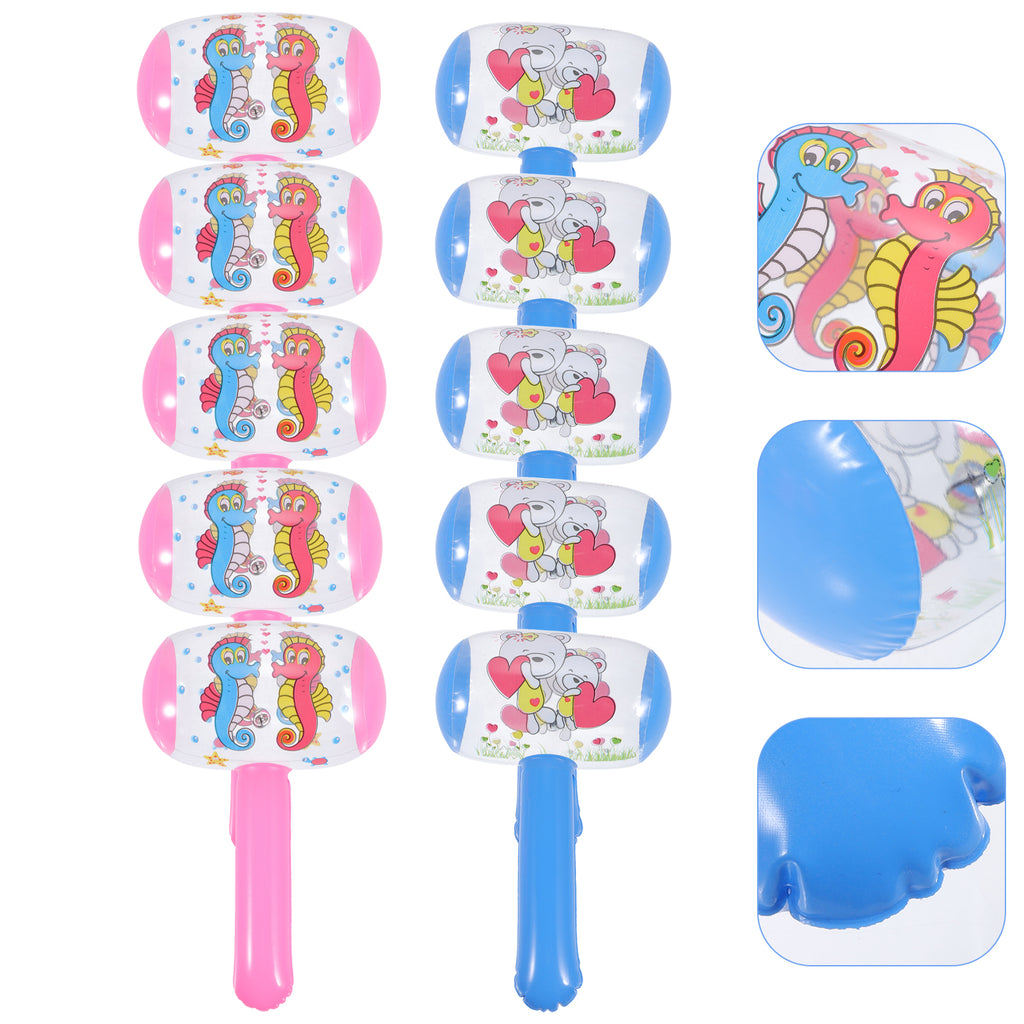 48 Pcs Inflatable Hammers Toys with Bell N1396