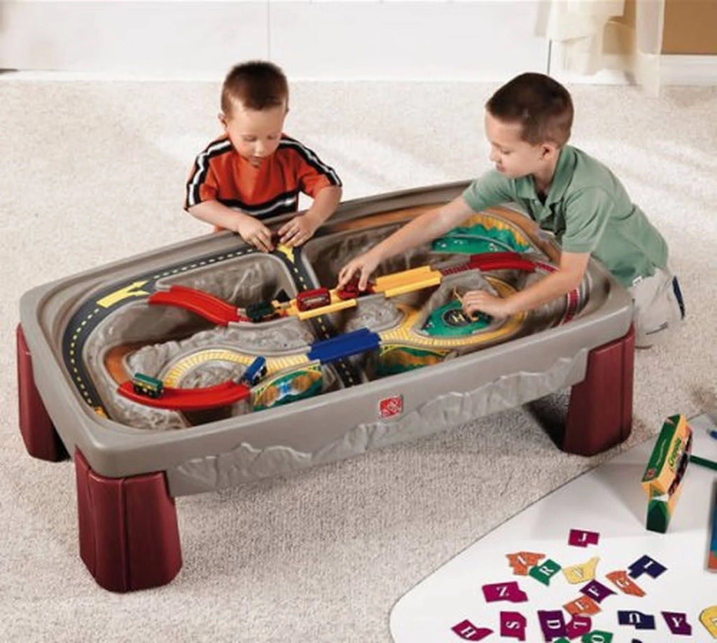 Deluxe Canyon Road Train Track Table I129
