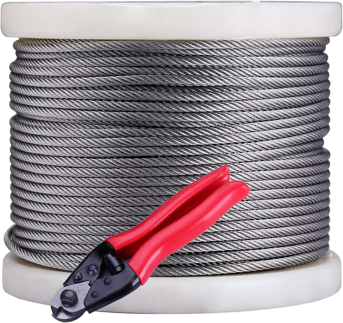 1/8 Stainless Steel Aircraft Wire Rope 200 Feet T 316 Marine Grade E459