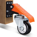 Workbench Casters Kit 880 lbs Capacity, 4 Pack Retractable Casters A100474