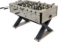 54.5-Inch Indoor Foosball Table with Gray Distressed Wood Look N846