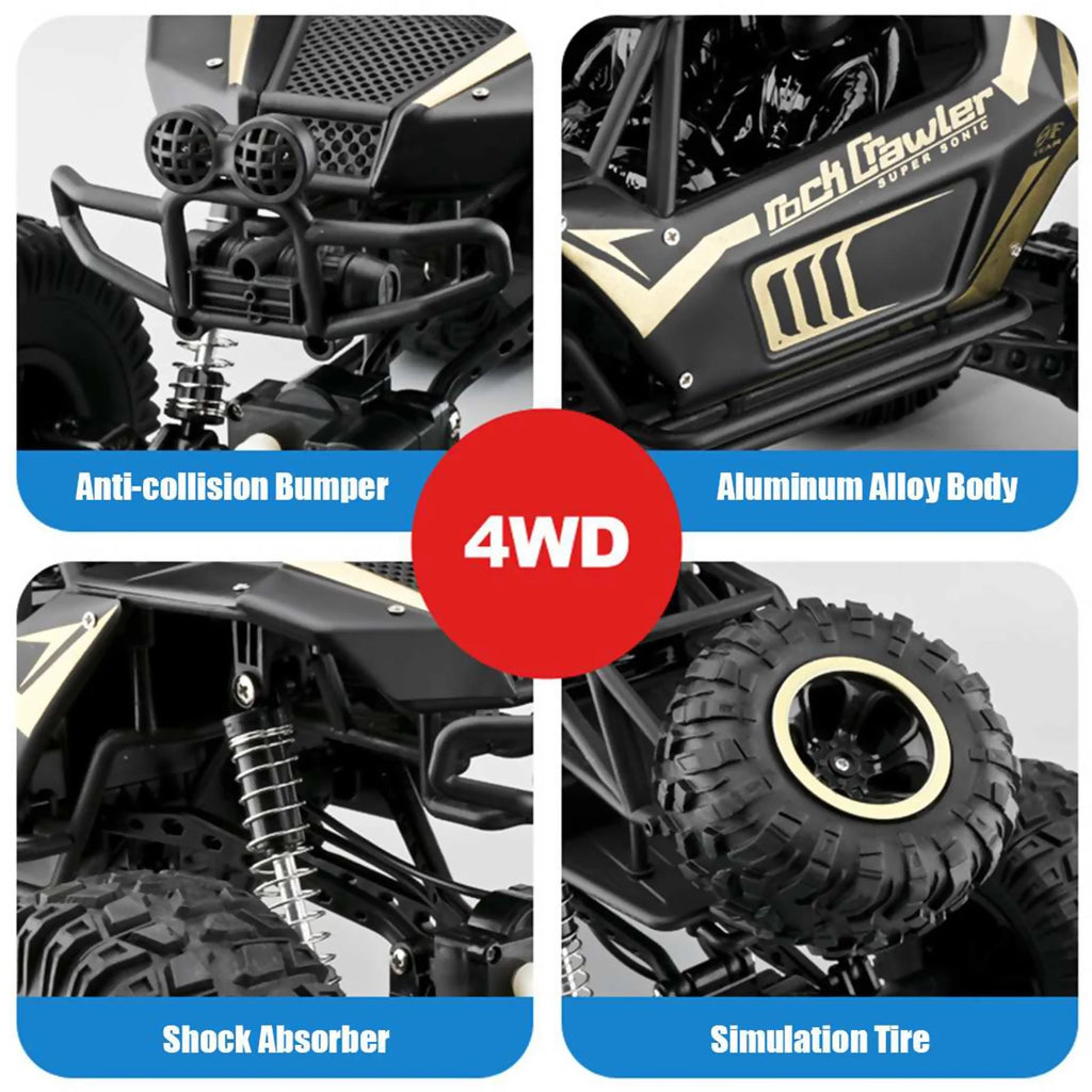 20'' 4WD RC Rock Crawler Remote Control Car H137374
