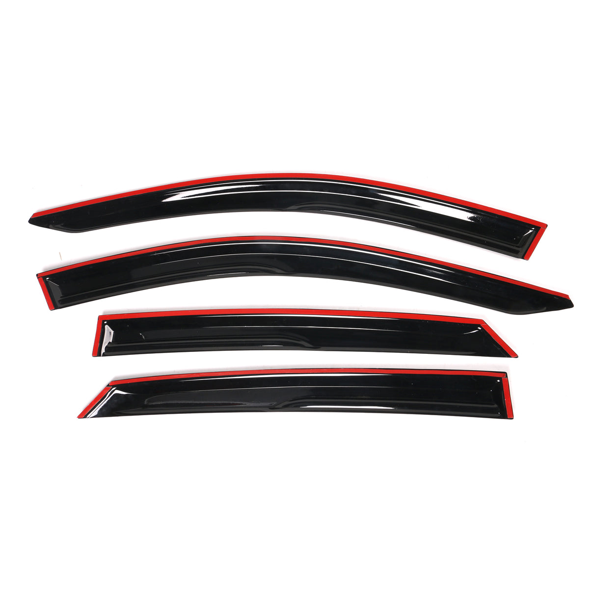 4PCS Acrylic Window Visors Tape-On Q84013