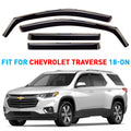 Smoke Tinted in-Channel Side Window Vent Visor Deflectors Rain Guards 4 pcs B41738
