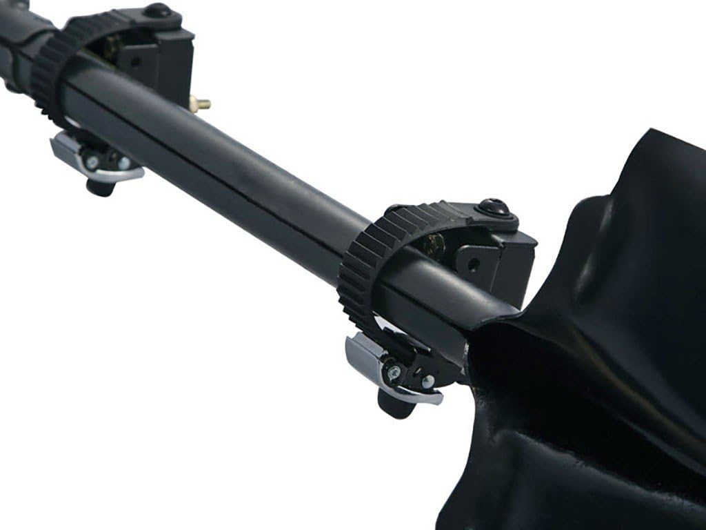 Ratcheting Spade Shovel & Paddle Mount for Roof Racks (Black) Z239603