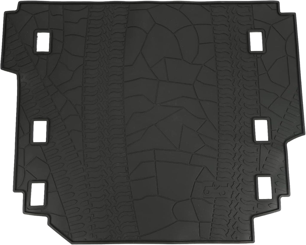 Black Rear Trunk Cargo Mat Trunk Liner Carpet M440