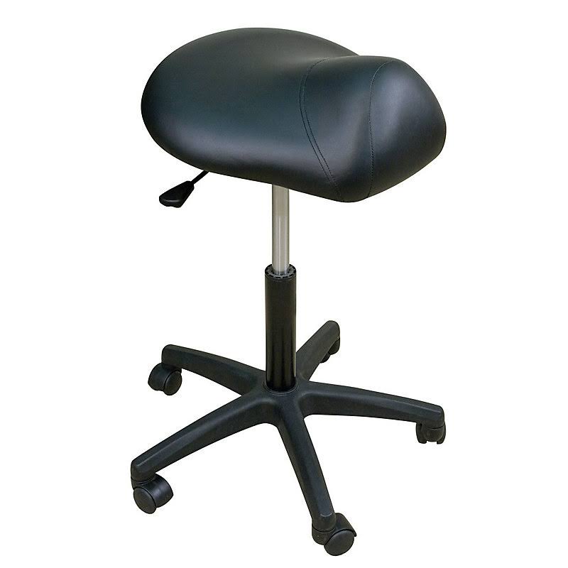 Opal Height Adjustable Saddle Stool R8259