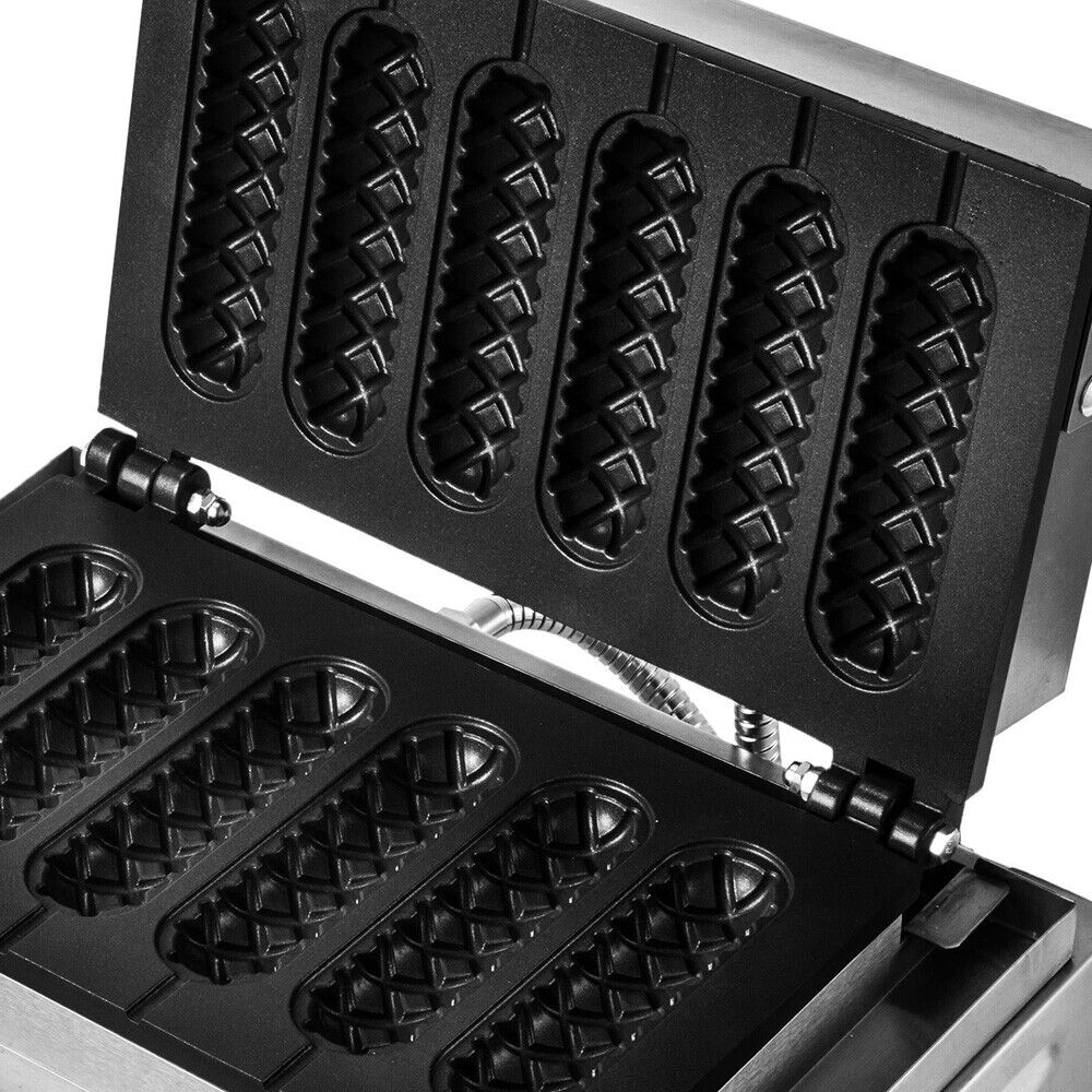 1500W 6 Slice Nonstick Electric Waffle Maker E970724