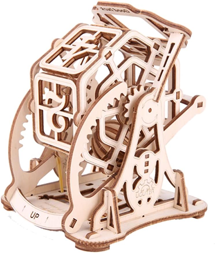 3D Mechanical Treasure Box Wooden Puzzles Pack of 2 B12008