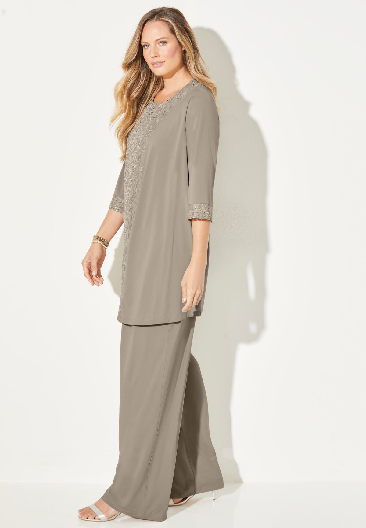 3-Piece Lace Pant Suit O629423