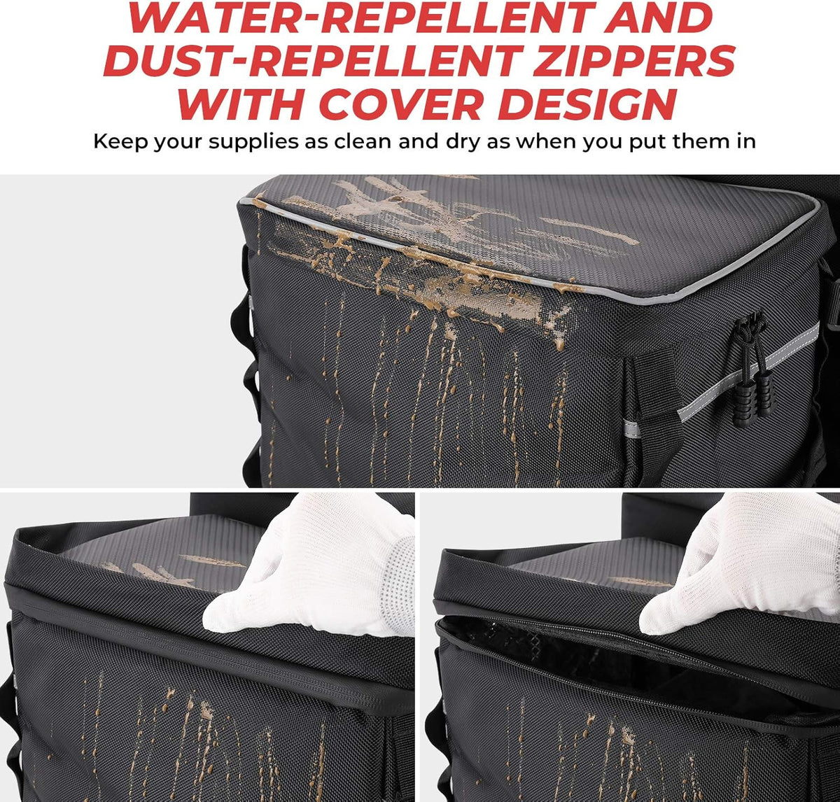 UTV Rear Cargo Storage Bag with Soft Cooler O869