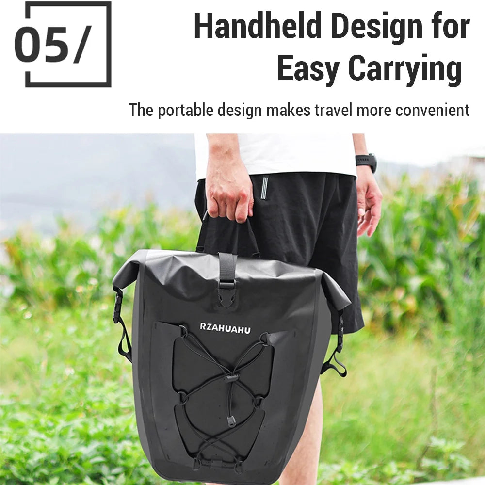 Waterproof Bike Rear Storage Bag 2pcs B23570
