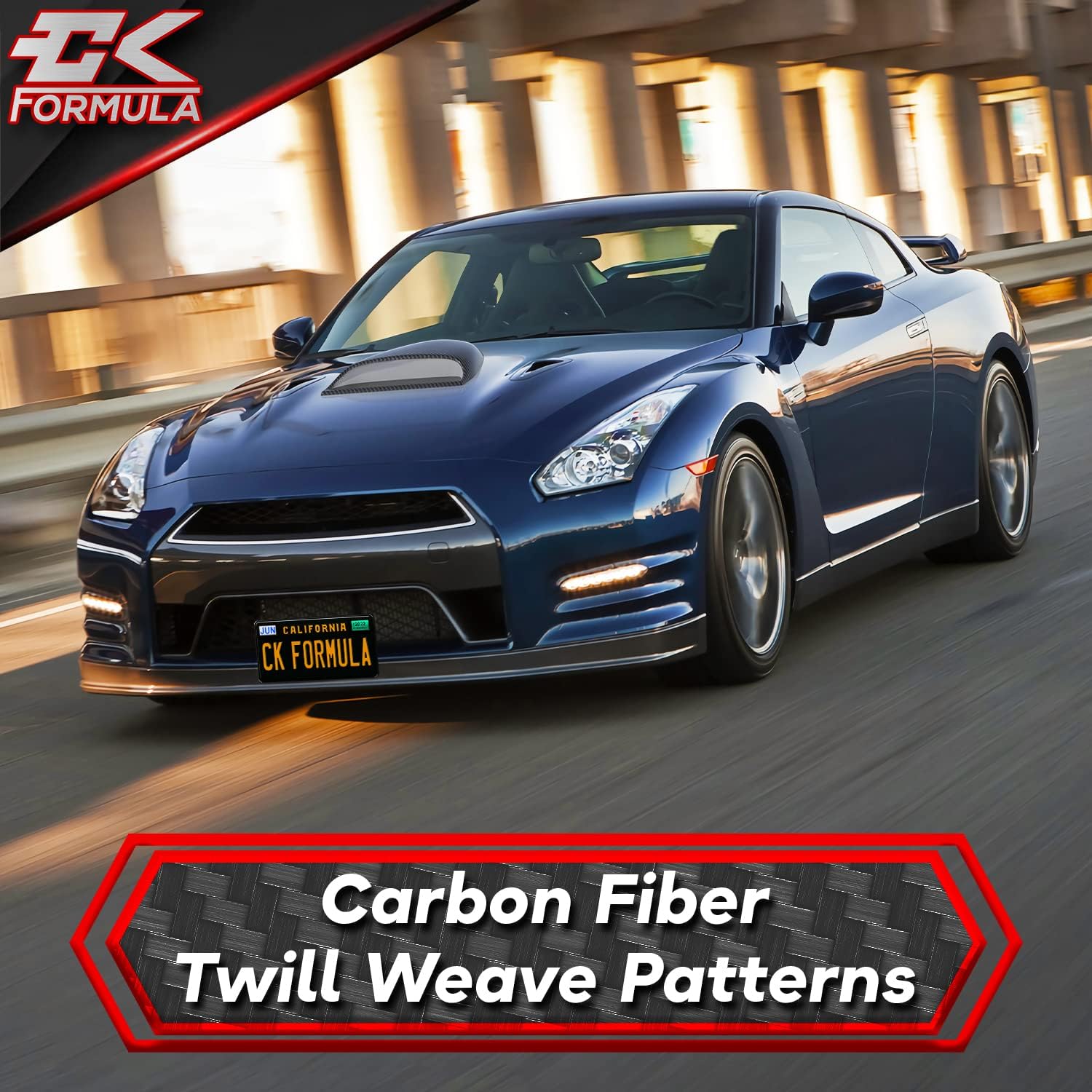 Carbon Fiber Hood Scoop Vent Cover I693171