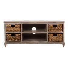 Vintage White Entertainment Unit L8641
