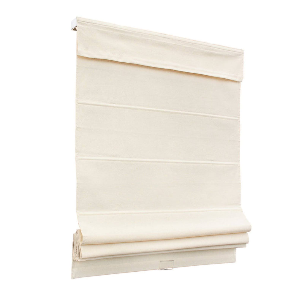 64 x 22 in. Cordless Roman Cotton Window Shade P277597