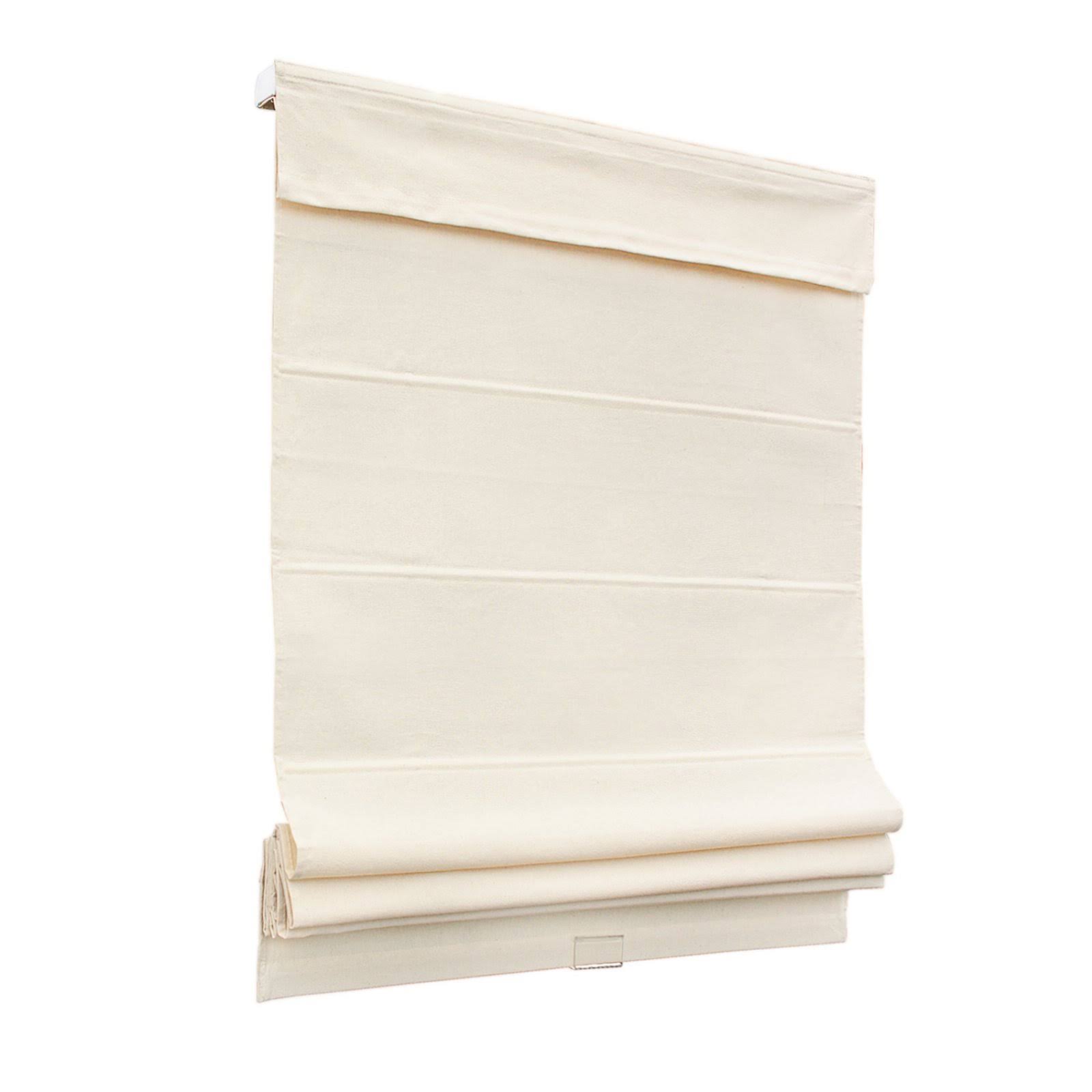 64 x 22 in. Cordless Roman Cotton Window Shade P277597