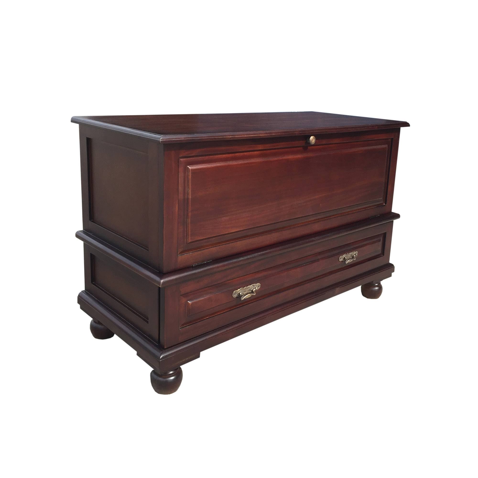 Brown Accent Chest C9368