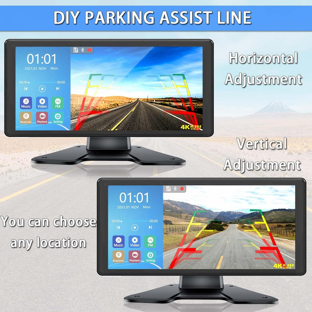 4K Backup Camera System with 10.36’’ Monitor and 4 AHD Camera N903