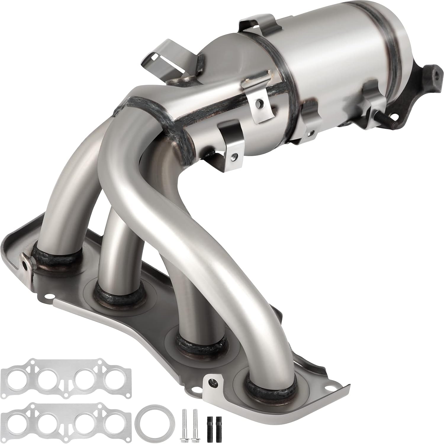 Catalytic Converter Stainless Steel with Gasket Kit Exhaust Manifold T9968