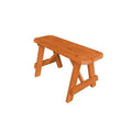 Cedar Stain Wood Bench R246700