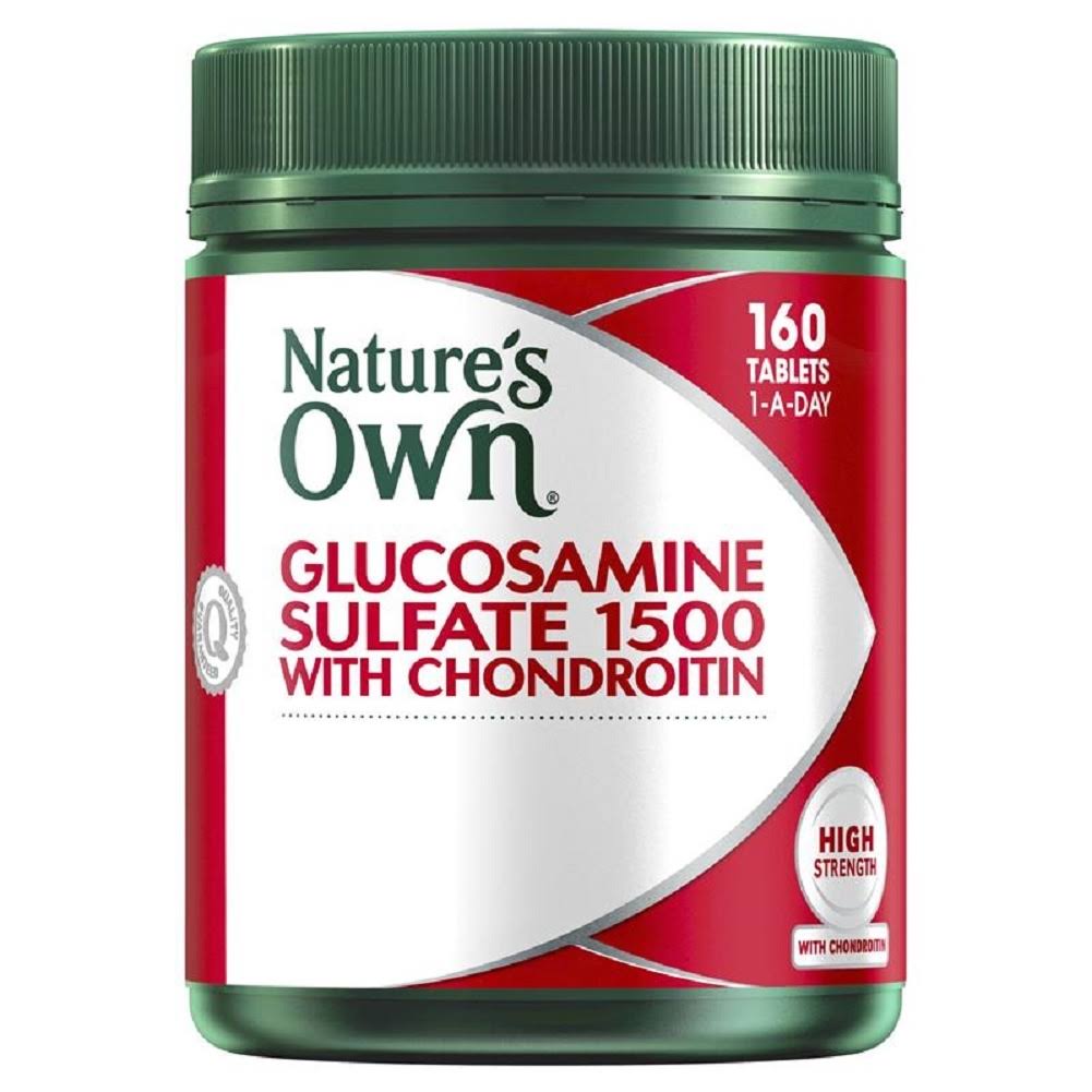 Glucosamine Sulfate 1500 with Chondroitin 160 Tablets Z78160