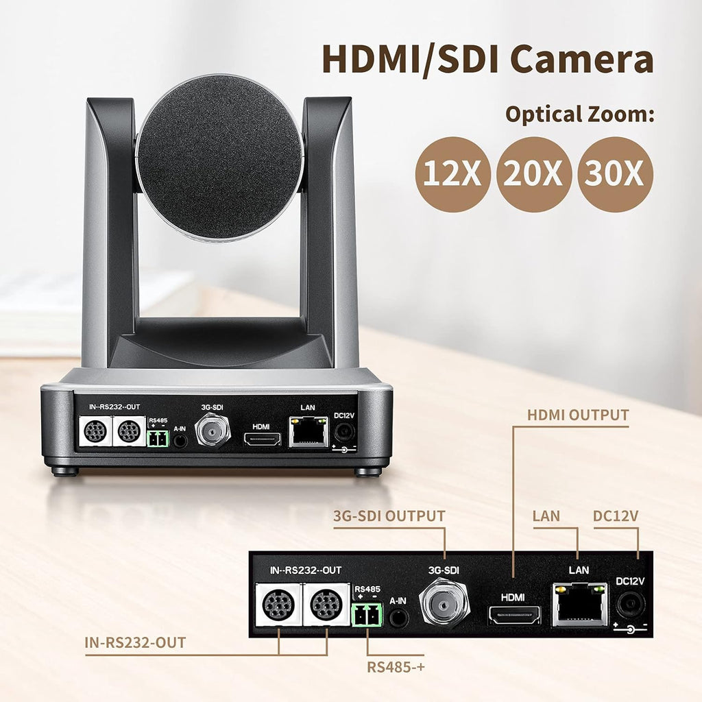 20X PTZ IP Camera with HDMI and 3G-SDI Outputs L403392
