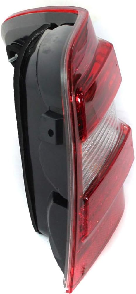 Tail Light Assembly Passenger Side with Bulbs Black Housing A38162