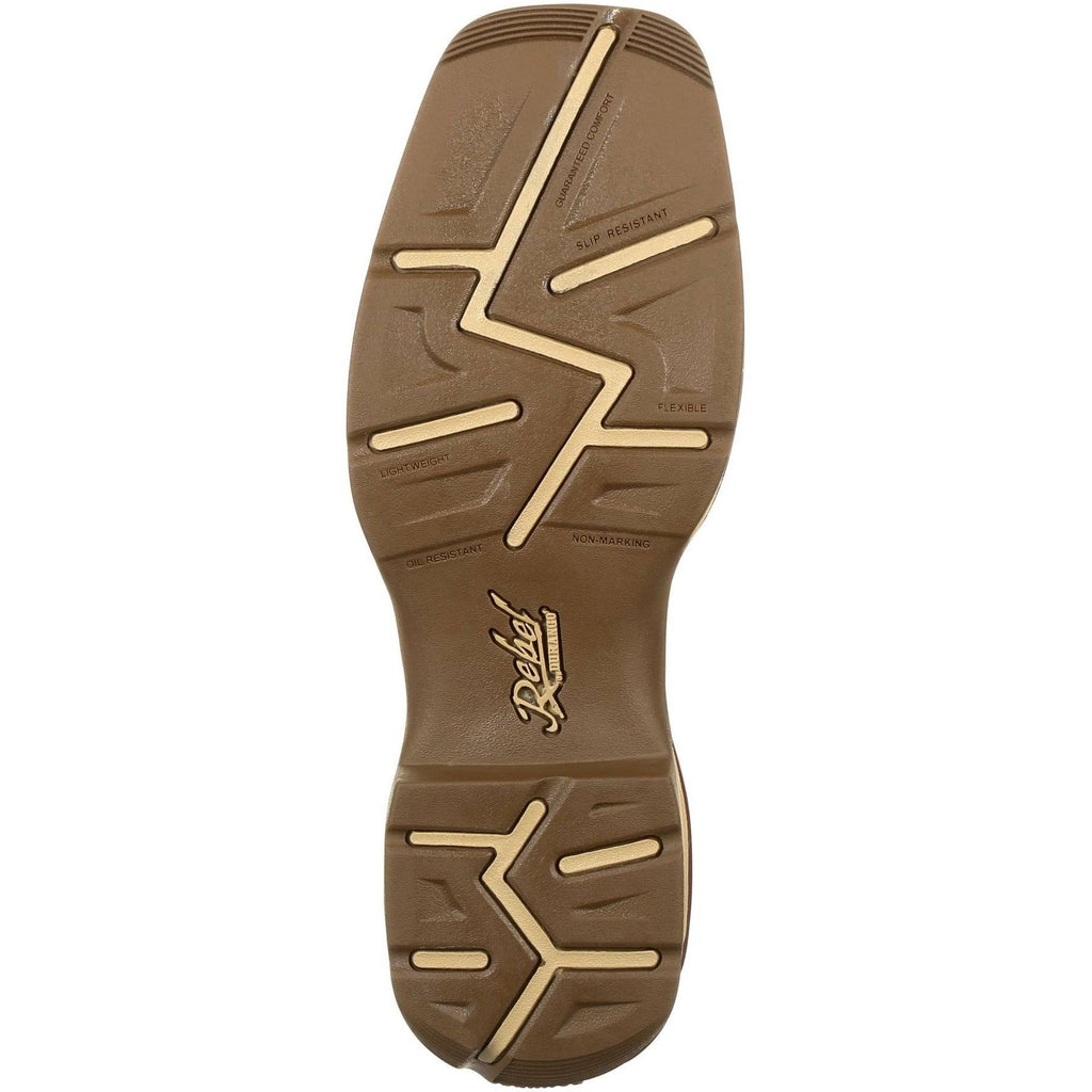 Brown Desert Camo 8 Work Boots Q93184