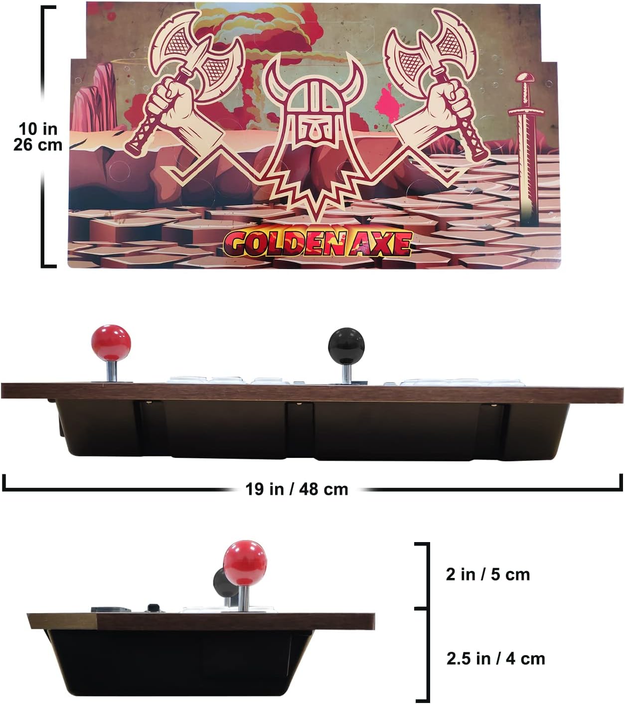 Gaming Fighting Stick for Arcade1Up Cabinet C707922