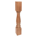 Unfinished Solid Cherry Kitchen Island Leg O8996