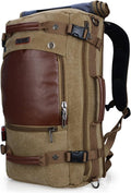 Canvas Rucksack Duffel Bag Black X860