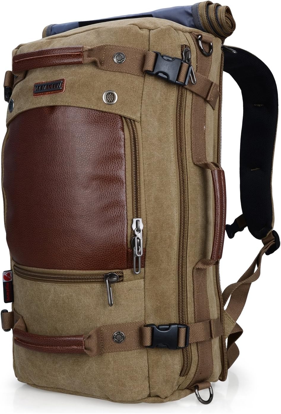 Canvas Rucksack Duffel Bag Black X860
